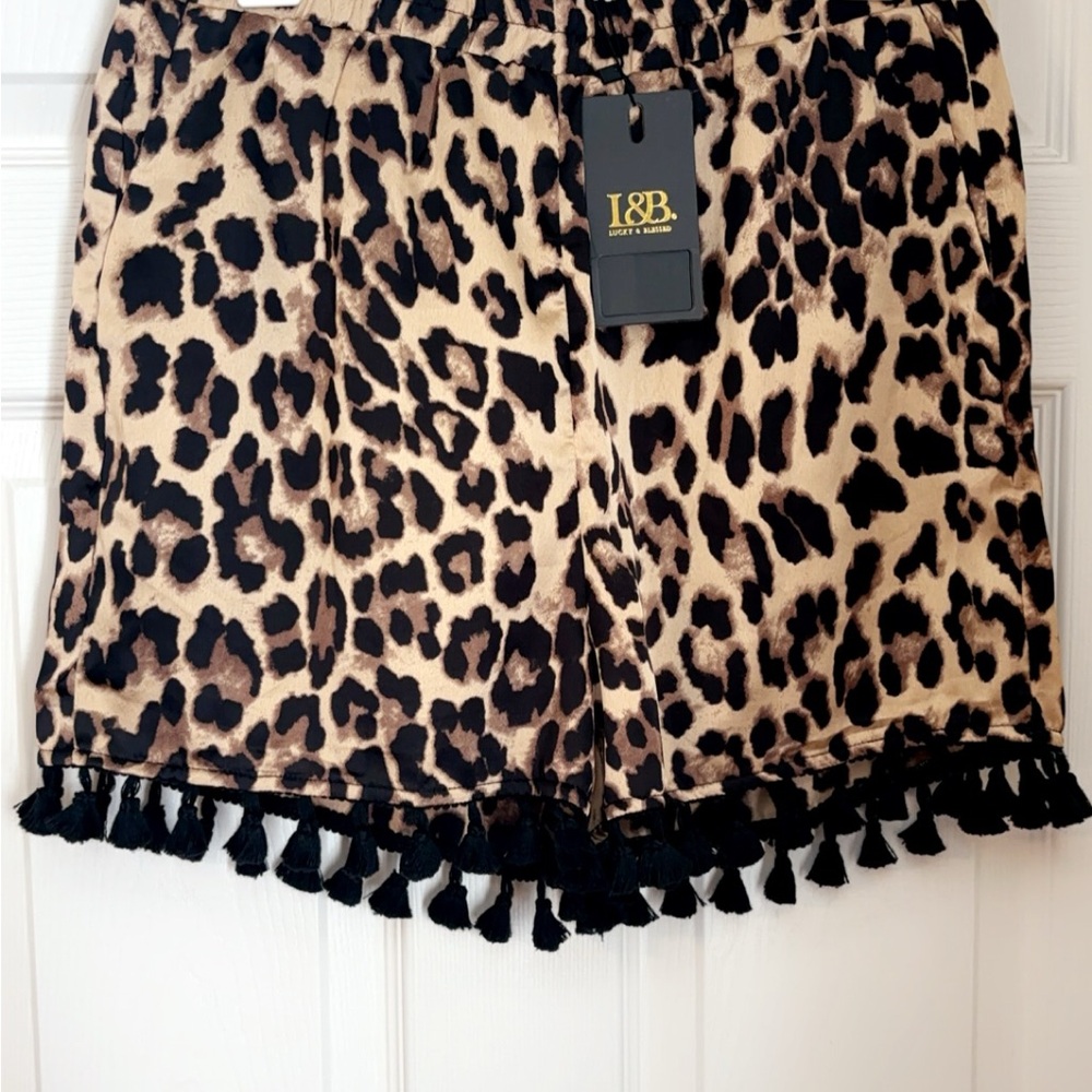 Women's Leopard Print Shorts